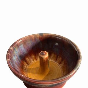 Handmade Brown’s Pottery Ring Holder | Arden NC Stoneware Trinket Dish